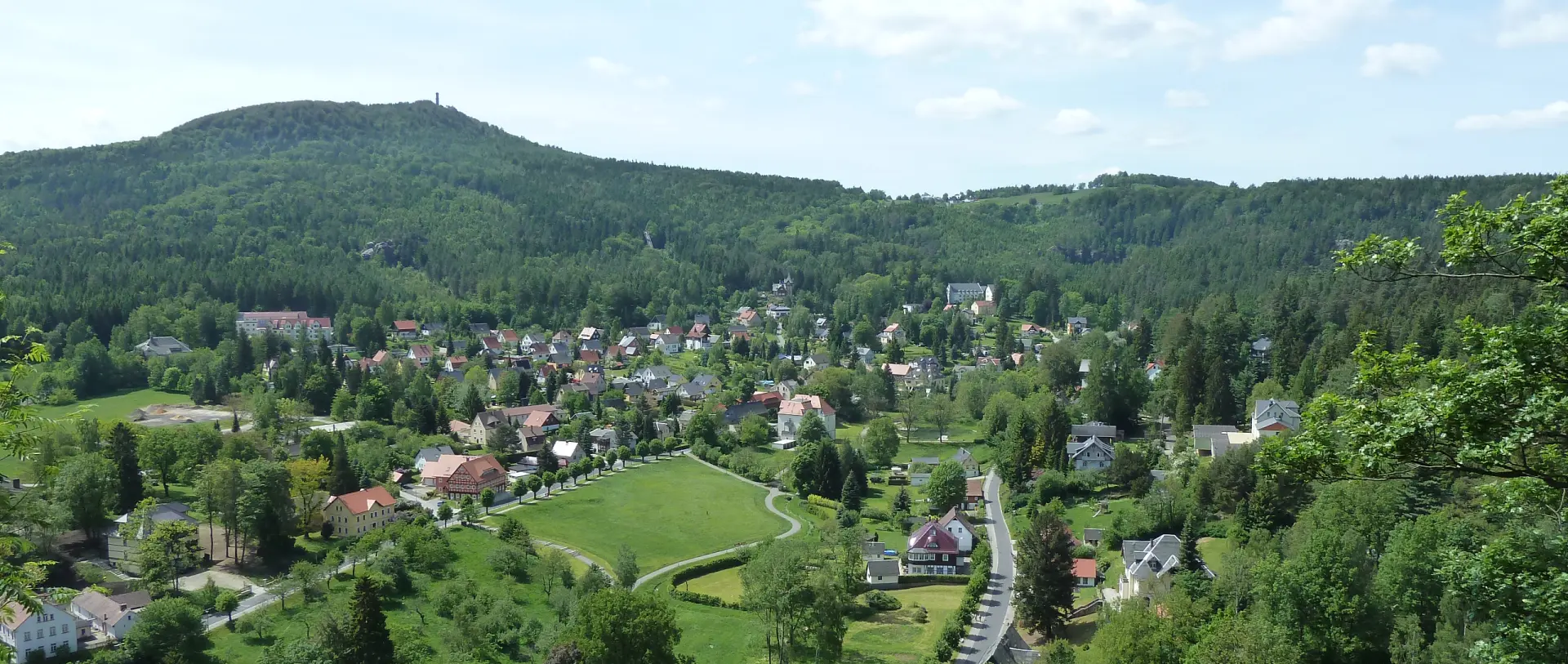 Burg und Kloster Oybin im Zittauer Gebirge