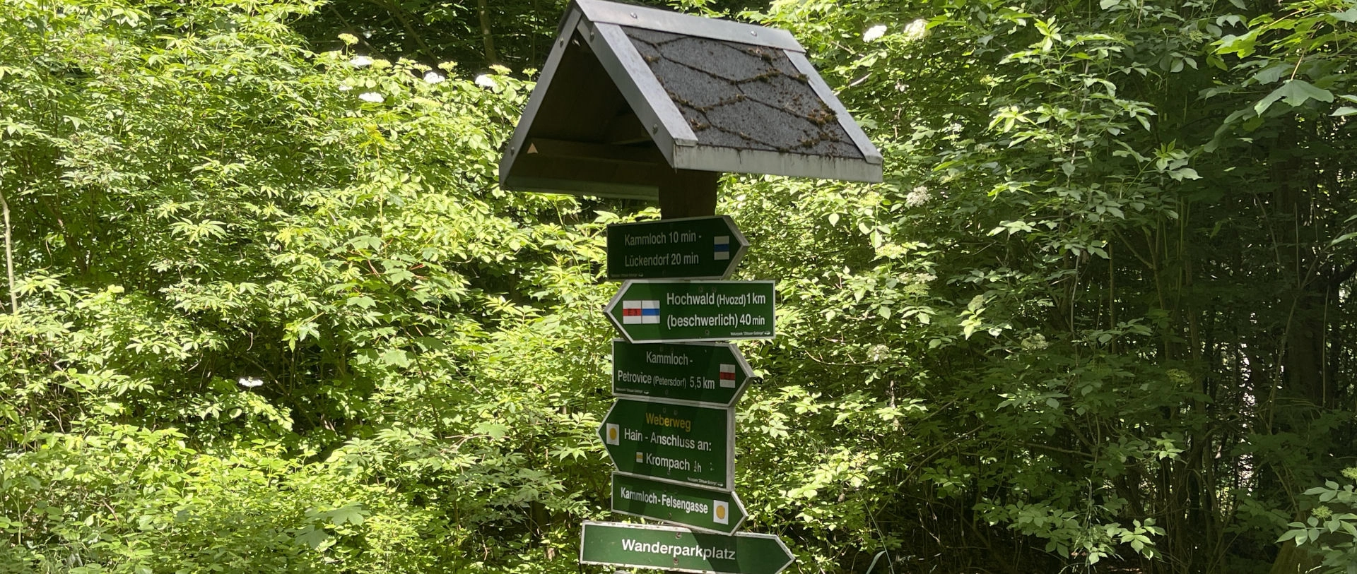 Wandern im Zittauer Gebirge bei Oybin