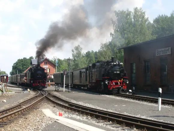 Zittauer Schmalspurbahn nach Oybin und Jonsdorf